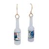 Pendant Earrings Realistic Smooth Decorative
