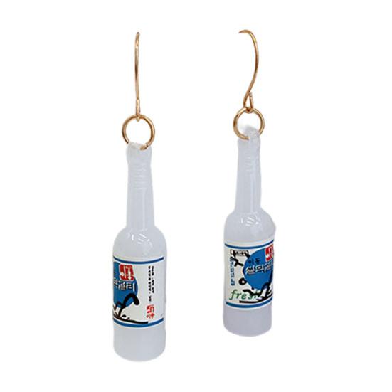 Pendant Earrings Realistic Smooth Decorative