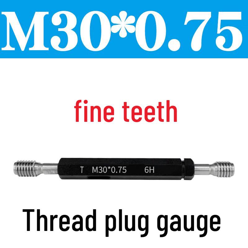 Калибр-пробка метрической резьбы M30x0.75