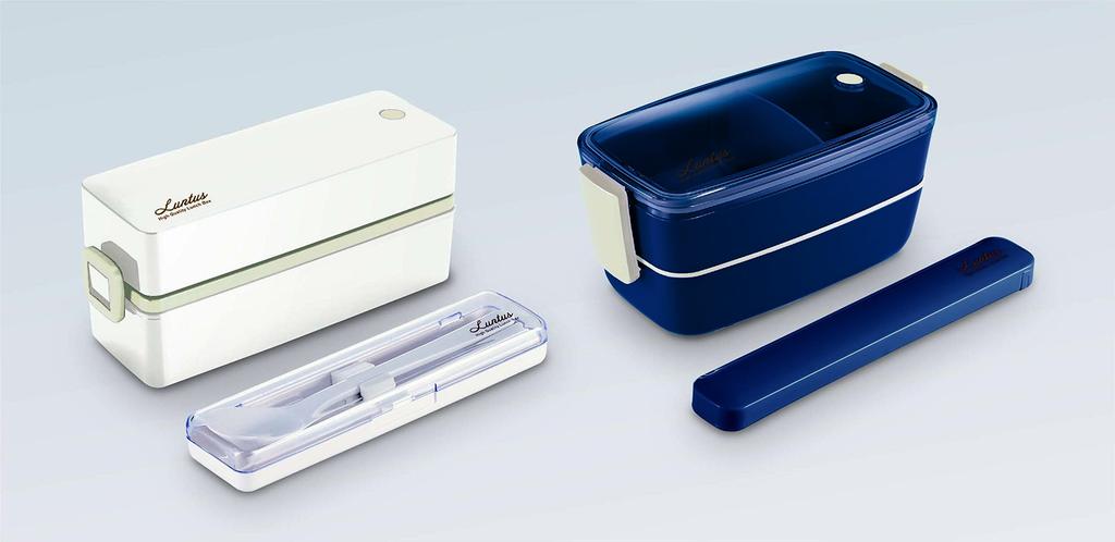 Asvel Lunchbox 1 3641 C-Lantus SS-T570, Tier, 570ml, Blau,