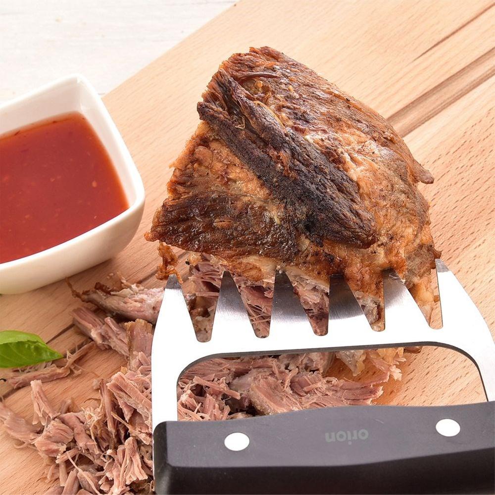 2x Meat Pulling Forks Claws Pulled Pork Beef Chicken