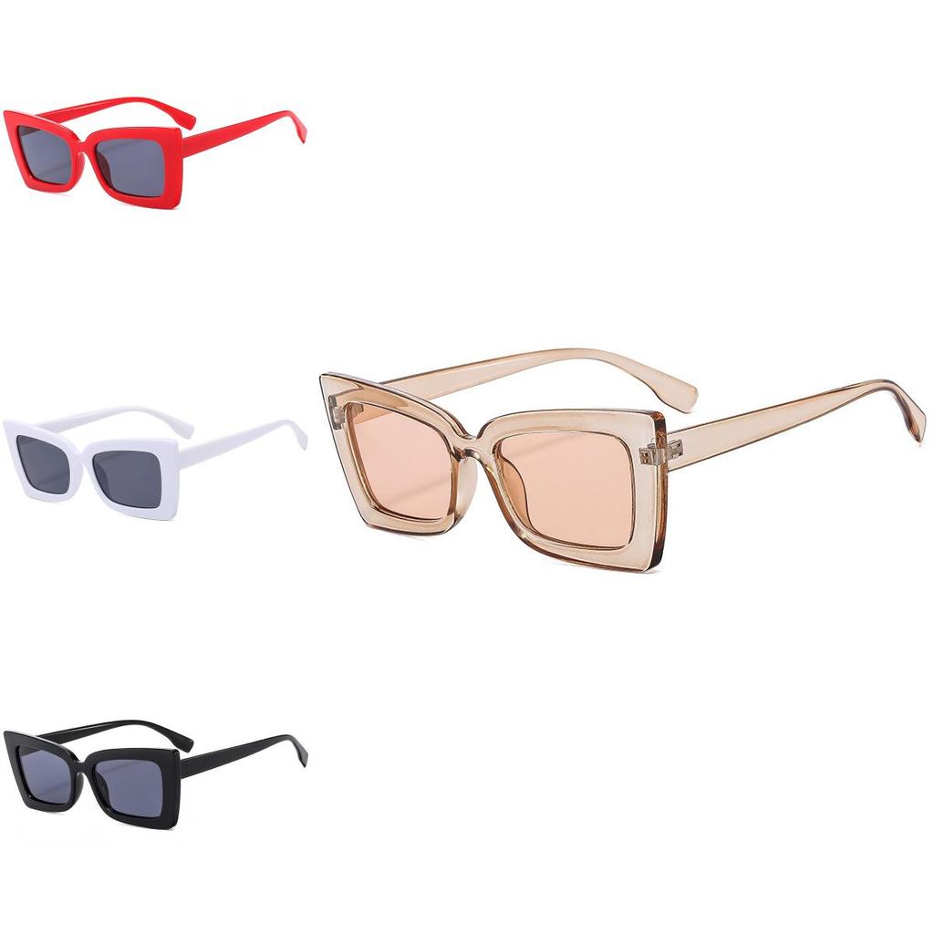 Urban Fashion Square Sunglasses With Uv Protection For Streetwear And Events