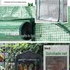 Komplettes Gewächshausabdeckungsset: Grünes Netz & Transparente PVC-Abdeckungen für Gartenzubehör