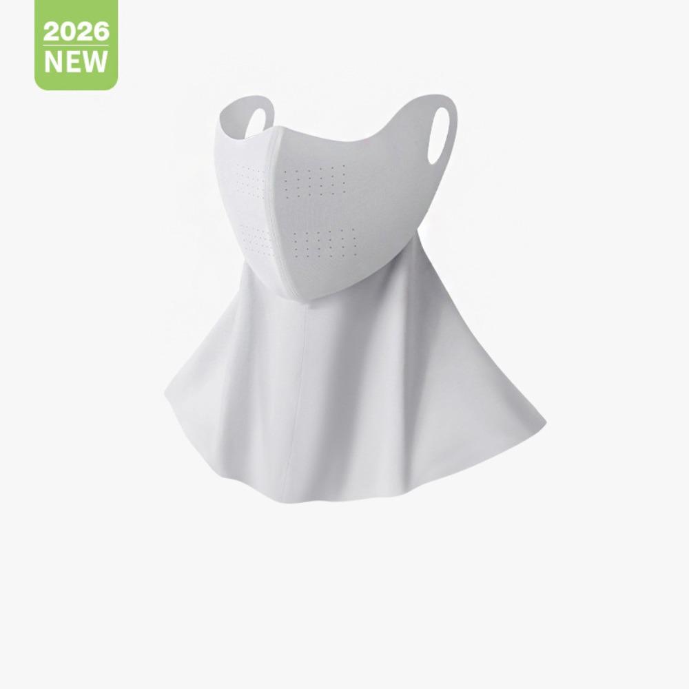 Neck Anti UV Sunscreen Mask Summer Face Cover Elastic Ice Silk Mask Hiking