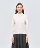LESONNET Duke Cable Knit Pullover Cream