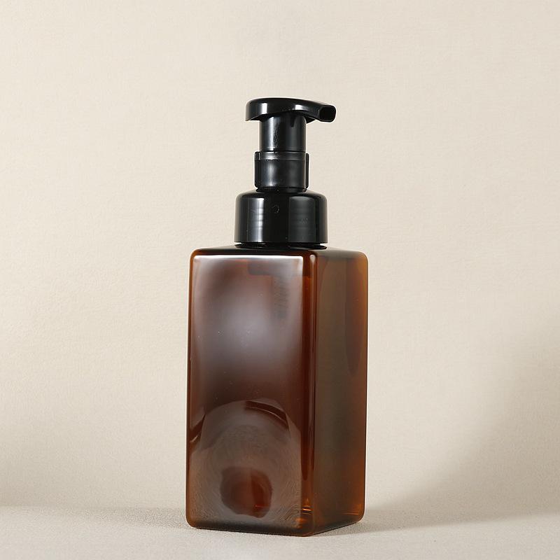 500ml PET Foam Pump Bottle for Face Wash, Hand Sanitizer, or Shower Gel.
