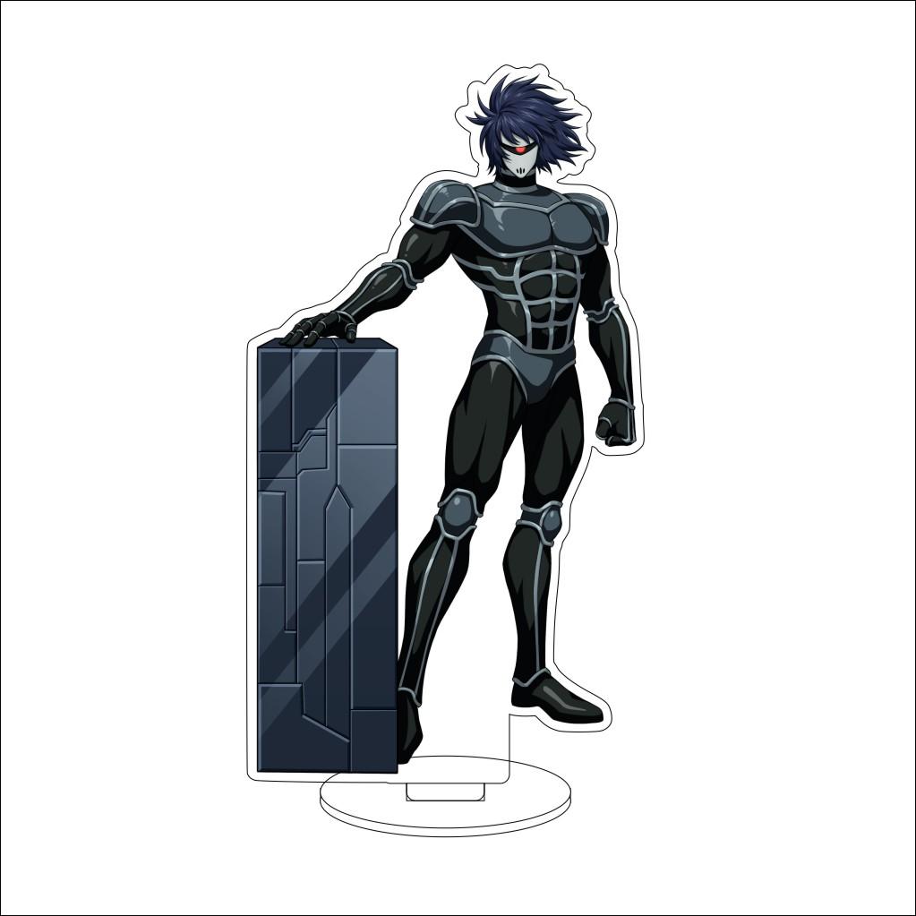 16CM Anime ONE PUNCH MAN Cosplay Acrylic Stand Ornaments Saitama/Tatsumaki/Metal Knight Figure Stand Halloween Gifts
