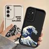 Simple Mountain Case for Samsung Galaxy A14 A26 A22 A34 A24 A13 A23 A12 A56 A33 A36 A32 A16 Soft Cover