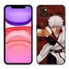Anime Gin Tama Phone Case For Apple iPhone 12 13 Mini 11 14 15 Pro Max 7 8 Plus X XR XS SE 2020 2022 Black Silicone Case