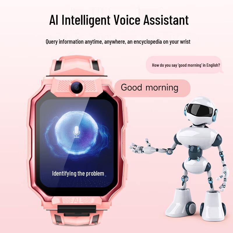 Smartwatch 4G/5G Haoshihsing per Bambini con Doppia Fotocamera Rotante (Versione NC)