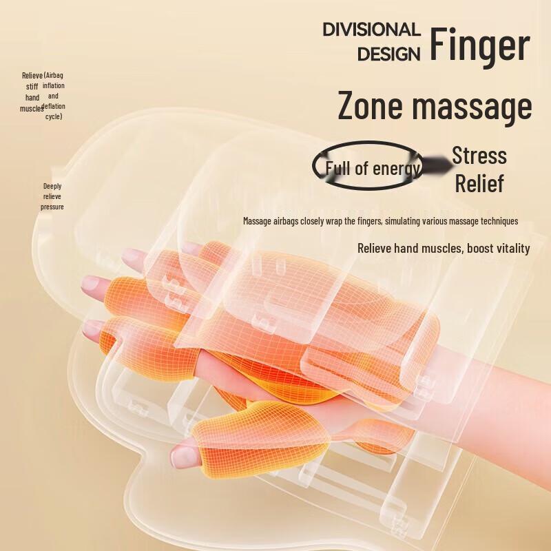 Aux Automatic Hand & Finger Massager CN Plug (adapter Included)