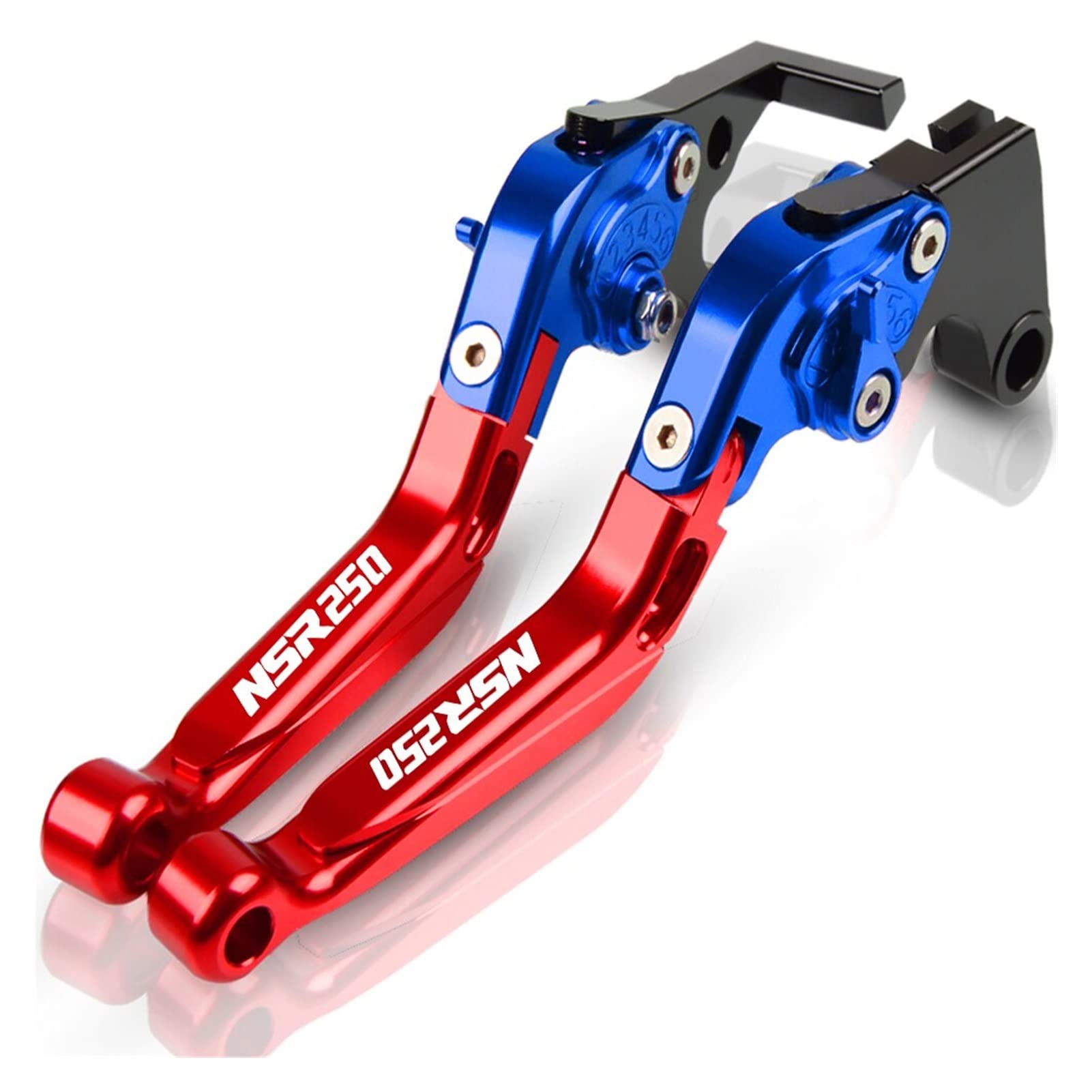 

Motorcycle Brake Levers Motorcycle CNC Adjustable Clutch Brake Levers for HO-N-DA NSR250 /MC18/MC21/MC22/MC19 1988