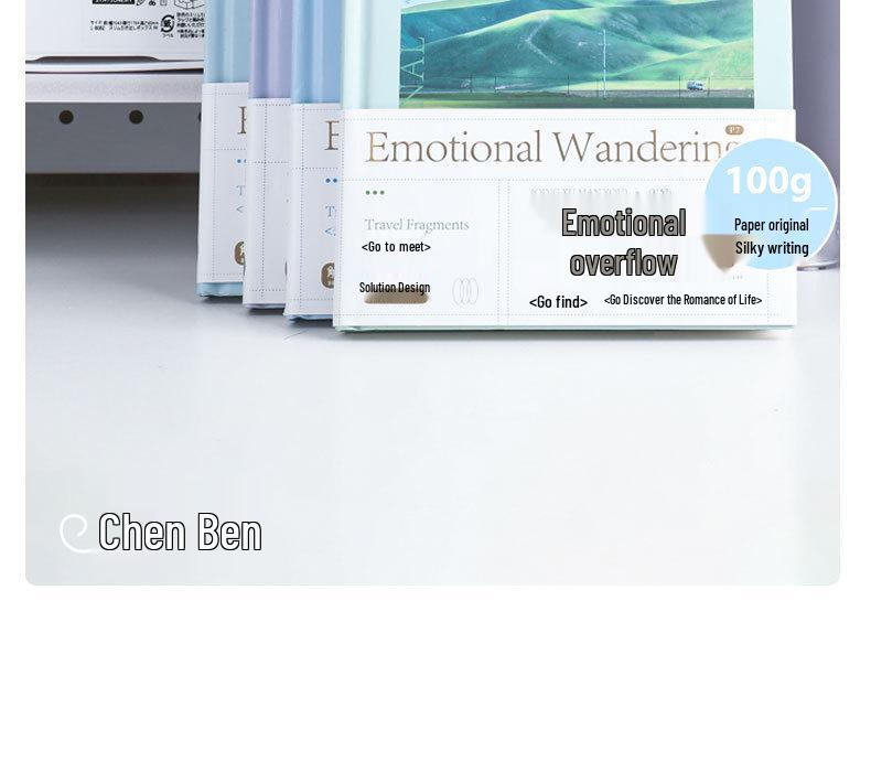 High-Value Student Notebook: Stylish Landscape Cover for Classroom & Office Use