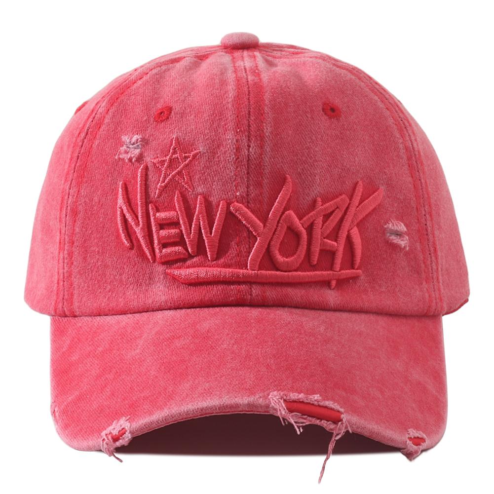 

Fashion Letter Embroidery Baseball Cap Retro Washed Shabby Dad Hats Outdoor Cycling Travel Adjustable Sun Hats For Women Men Adjustable