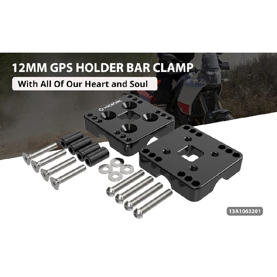Per Yamaha Tenere 700 Supporto Navigatore 12mm Supporto GPS Staffa AMPS per BMW R1200GS R1250GS R1200GSA R1250GSA Adventure 14-22