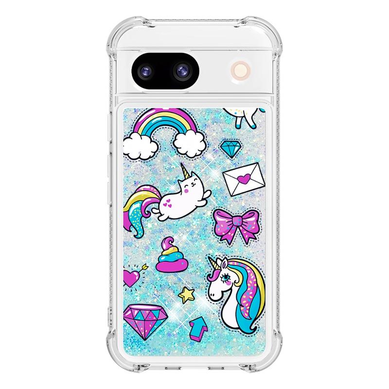 Pouzdro na Pixel 8 Pro na Pro Funda Google Pixel 8 Pro Kryt Třpytivé Dynamické Tekuté Pouzdro Pro Google Pixel8 8A 7A 8Pro Pouzdro na Telefon Etui