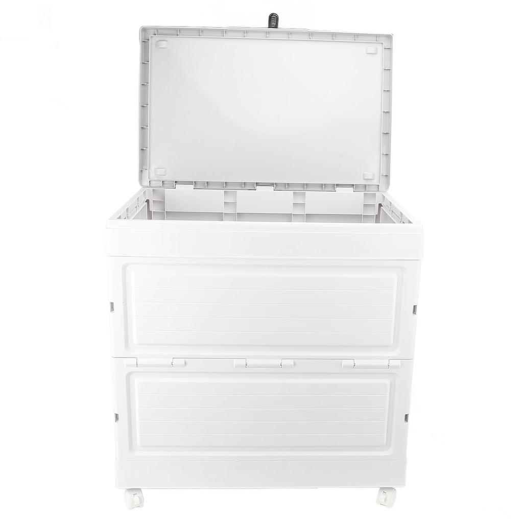 Foldable Storage Box Multifunctional Stackable Large Capacity Quilt Blanket Organizing Box for Home