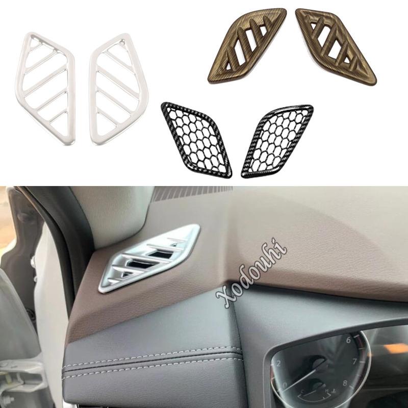Front Air Condition Outlet Trim Frame Cover Decoration Sticker Auto Interior Accessories For Nissan Qashqai J12 2024
