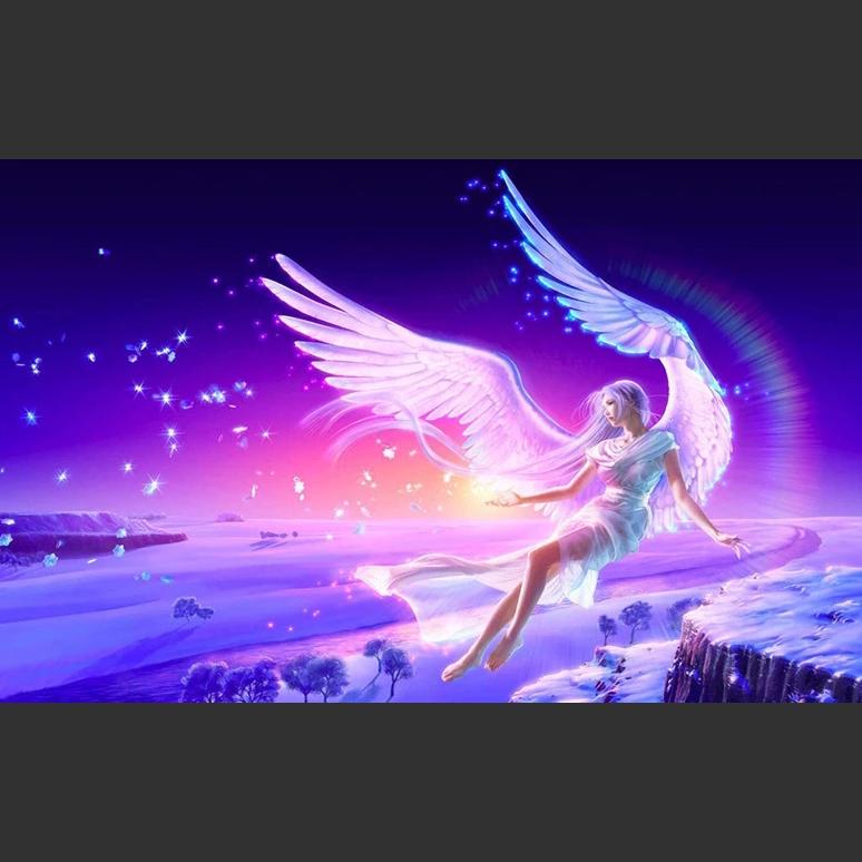 Buy DIY 5D Diamond Painting Kits Angel Girl Diamond Mosaic Full Square