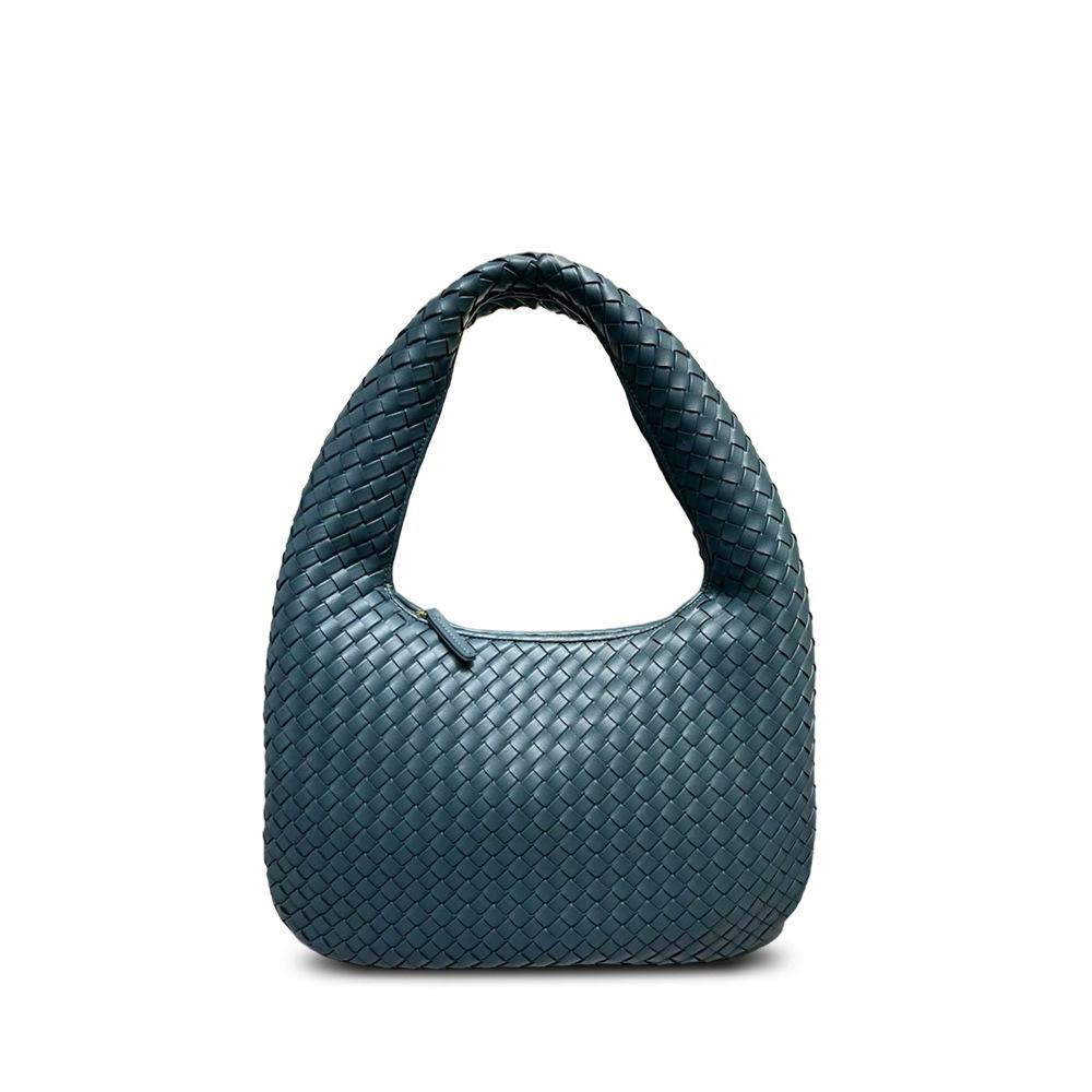 Large capacity high-end handwoven bag tote bag casual wide shoulder strap fashion commuting cross-border shoulder armpit bag