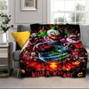 Clown Horror Decke Flanelldecke für Bett, Sofa, Camping, Wandern, Picknick Zubehör, Geschenk für Familie Fan Geschenke