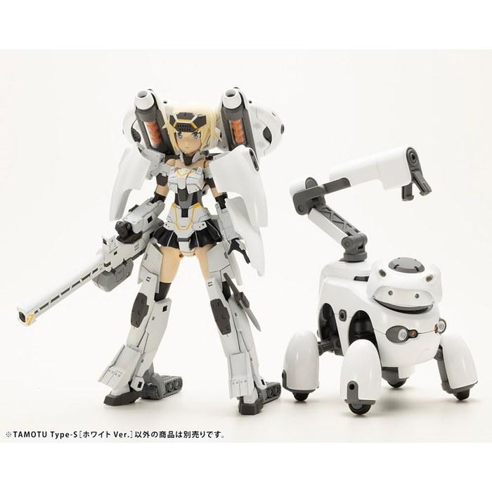 Kotobukiya Maruttoys Tamotu Type-S [White Ver.] 87mm 1/12 Scale Plastic Model Kit