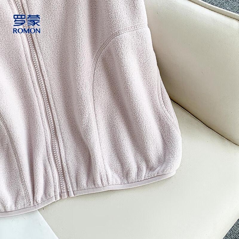 Romon Women's Fleece Stand Collar Vest