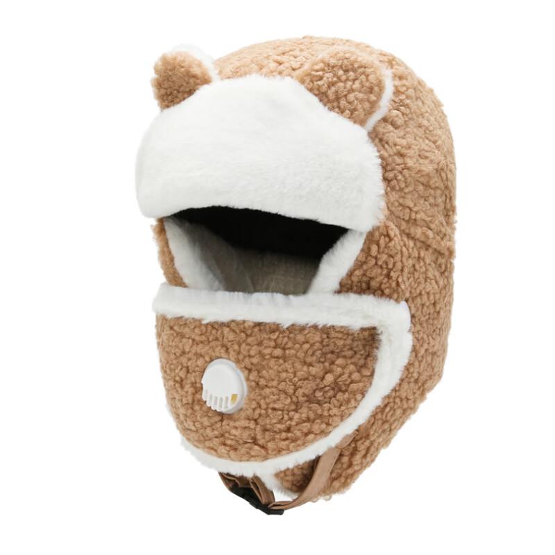 Женская зимняя теплая шапка Лэй Фэн с ушками One Size