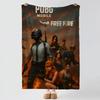 Spiel P-PUBG-G Dicker Komfort Flanell-Steppdecke, Vielseitig einsetzbar Innen Außen Tägliches Nickerchen