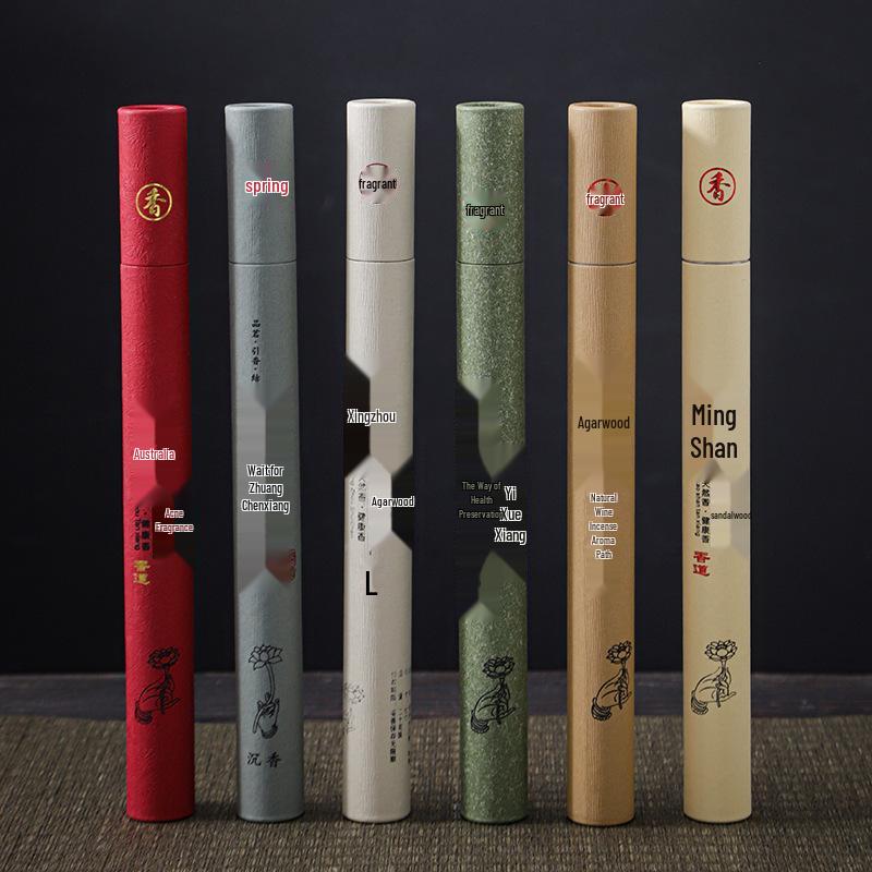 20g Sandalwood & Agarwood Incense Sticks for Home, Mugwort, Long & Short Aromatic Varianten