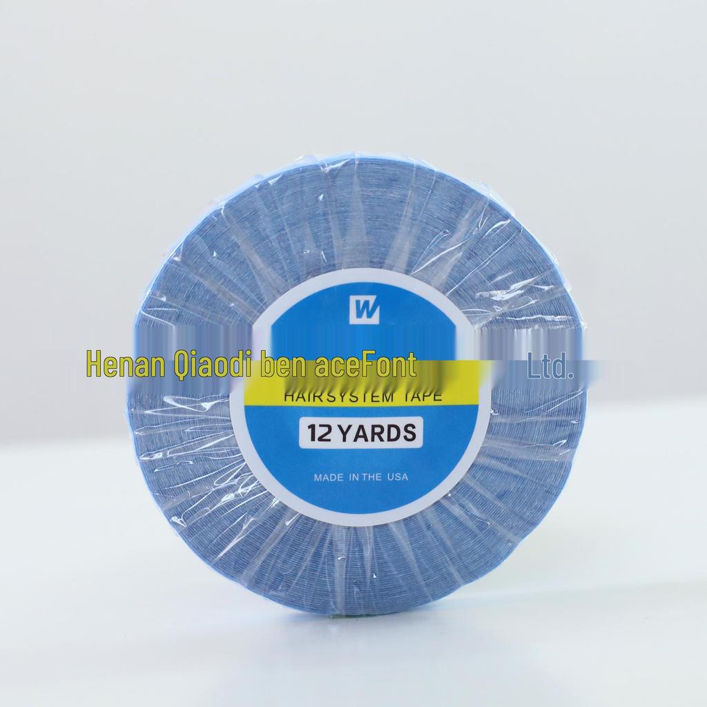 Hair Extension Seamless Blue Tape 0.85"x36 Yards - Lace Front Extensions Glue
