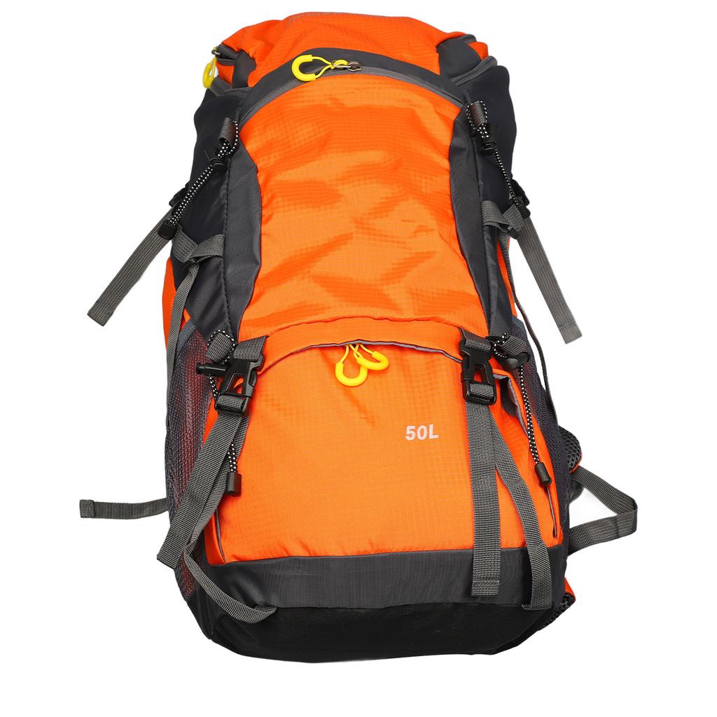 50L Hiking Backpack Professional Large Capacity Waterproof Wear Resistance Multi Pockets Outdoor Camping Backpack for