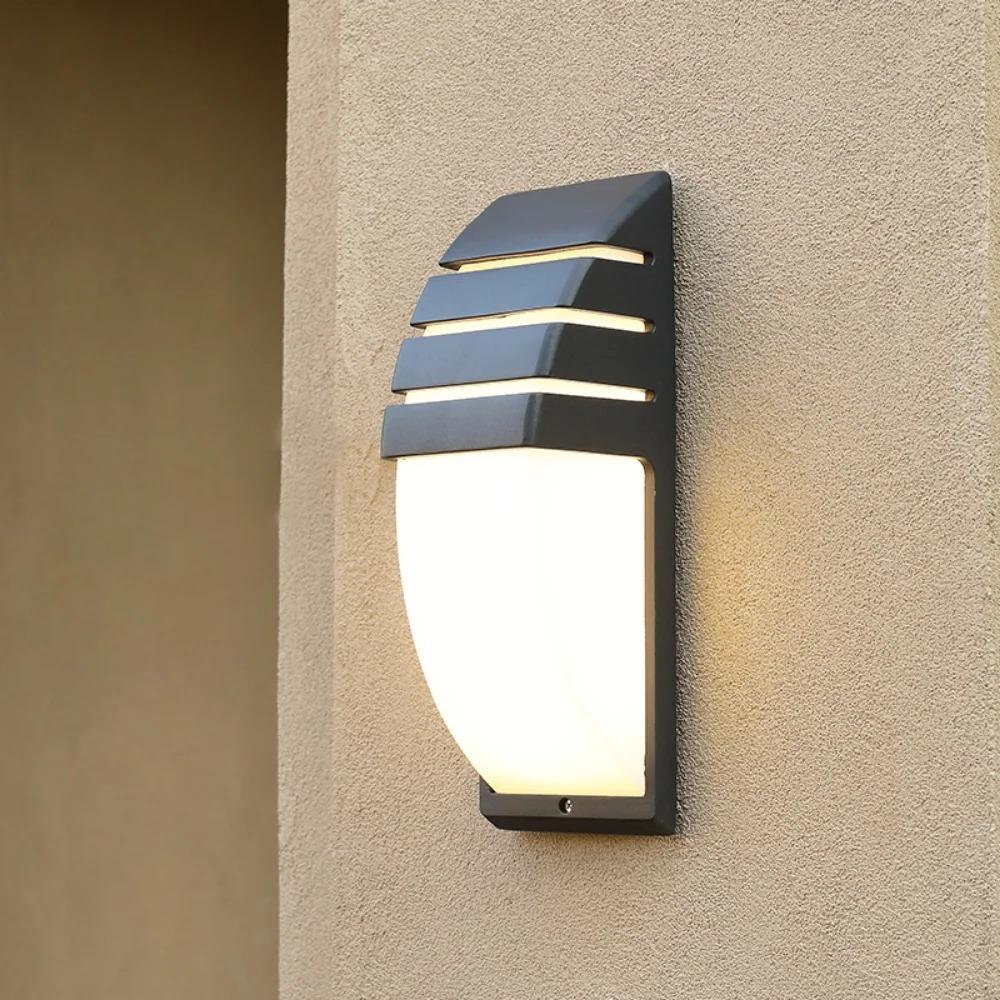 IP65 Porch Garden Wall Lamp Sconce Balcony Terrace Decoration Lighting Lamp LED Wall Light Outdoor Waterproof