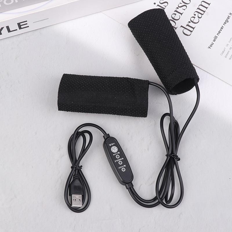 1Pair 5V 2A Usb Electric Motorcycle Heated Handlebar Cover 3 Gear Warmer Heated Handgrips Handle Cover Motorcycle Accessories