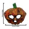 Realistic Halloween Cosplay Mask 3D Half Face Mask Halloween Pumpkin Mask  Costume Party Supplies