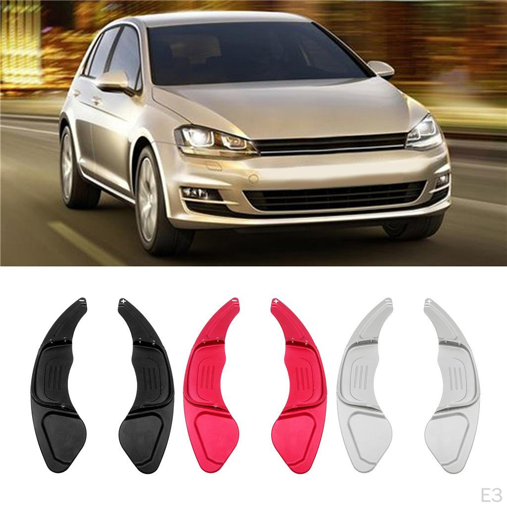 1 Paddle Aluminum Alloy Car Steering Wheel Extensions Cover for GTI Scirocco 2015 2016 2017