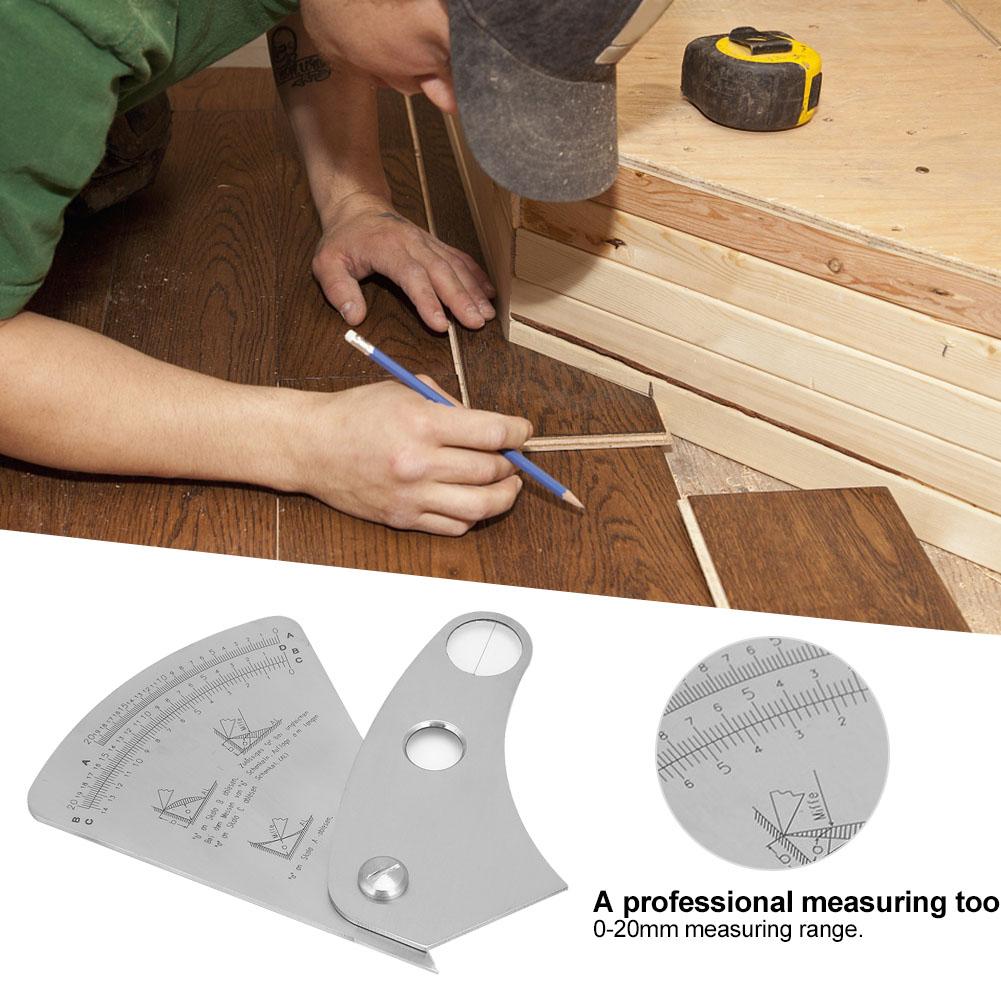 Stainless Steel Fan Shaped Weld Gauge Welding Inspection Tool