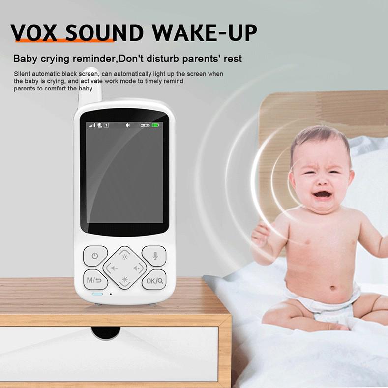 2.4-inch HD Wireless Baby Monitor with Night Vision