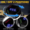 Digital Display Battery Disconnect Switches Waterproof and Precisions Design With Voltage Monitor For Car Truck Boats
