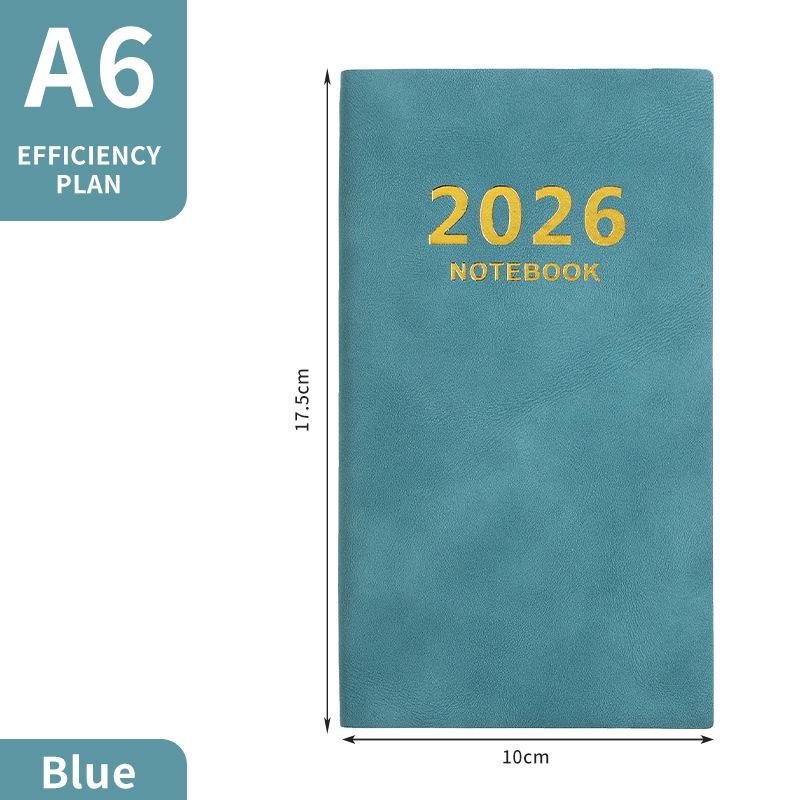 

Global 2026 Daily Planner: 365-Day Schedule & Self-Discipline Check-in Notebook
