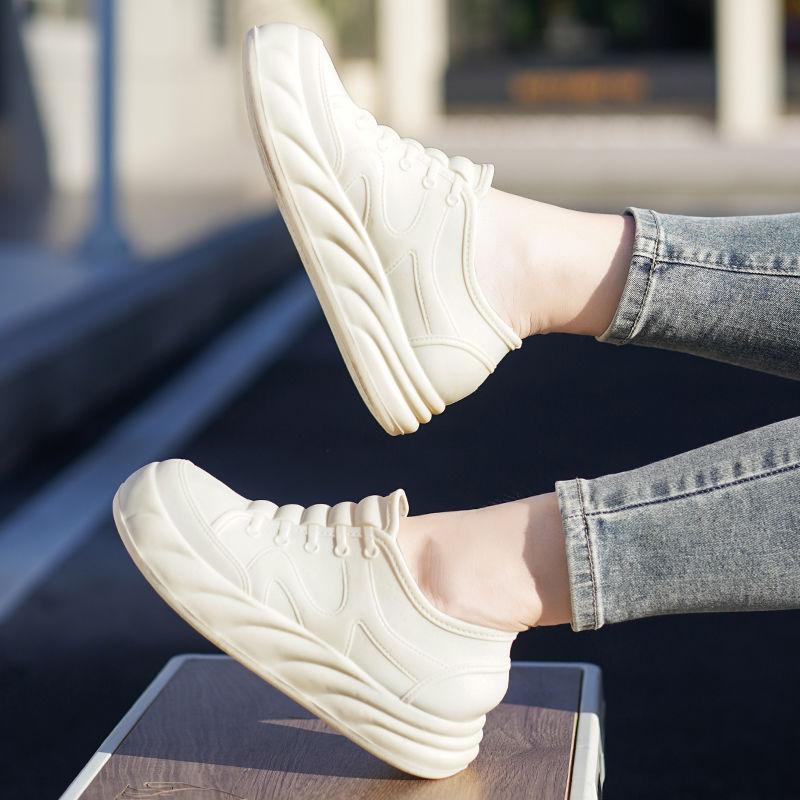 Women's Short Ankle Rain Boots Fashionable Waterproof FleeceLined Chunky Sole Thick Bottom AntiSlip Adult Casual Outdoor Shoes