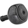 Gomexus F38 Reel Handle Forged Carbon Round Replacement Handle for Daiwa Type S and Shimano Type A Spinning Suitable for Saltwater Boat and Lure Knob,