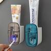 Dispenser Automat Pastă de Dinți Leneș Montare pe Perete Baie Storcător Pastă de Dinți Accesorii Rezistent la Apă Rezistent la Praf Suport Pastă de Dinți