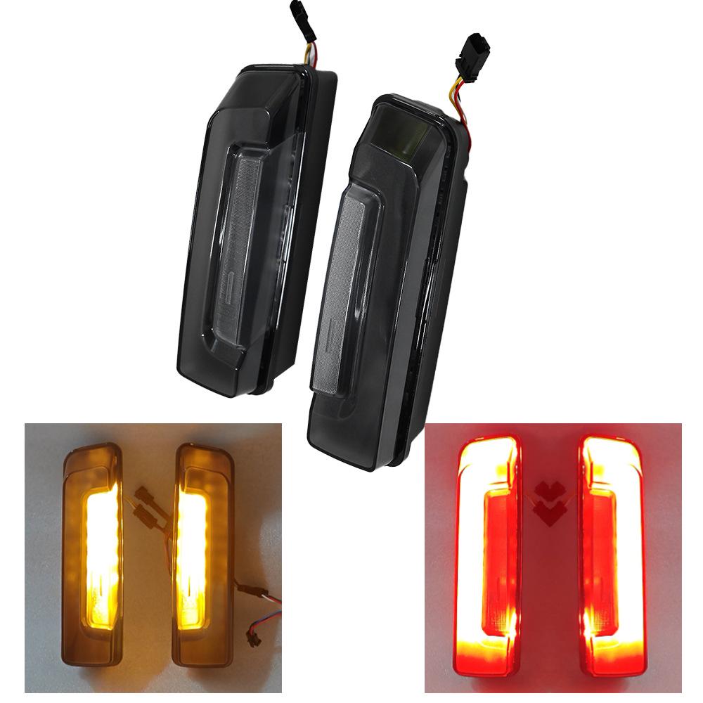 

Motorcycle Headlight for Harley Road Glide, Highway Glide, Road King - Blackened Fender Light, Fits 24 Models Jiangsu