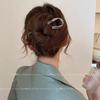 Elegant U-Shaped Acetate Hairpin for Women - Chic, Cute Bun Styling Tool, 2025 Trendy Headwear