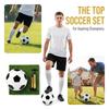 3pcs Black White Pattern Soccer Ball Stitched Panels Training Ball Football  Adult Practice