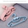 10-50PCS Kids Hangers Baby Clothes Hangers for Drying Child Hanger with Bow Design for Home Use Dry Wet Two Use
