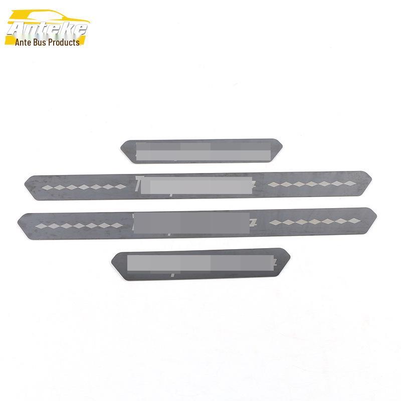 Trumpchi GA4 Stainless Steel Sill Scuff Plates - Scratch-Resistant Decorative Car Stickers