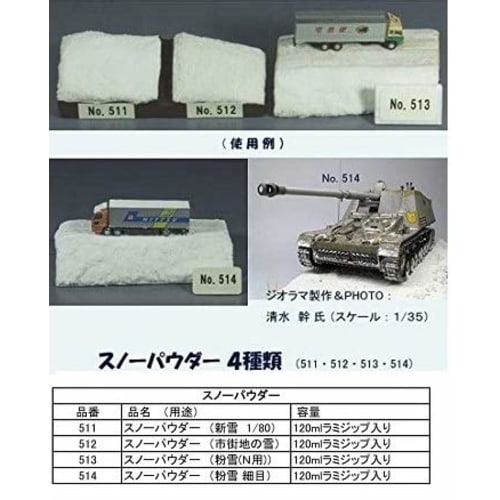 Snow Powder Capacity (120ml) 4 Types (514 (Fine Powder))