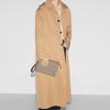 Gucci GG Detail Ceramic Effect Finish Supreme Canvas Clutch Bag Women clutch Beige Dark-Wood 768255-FACQC-9773